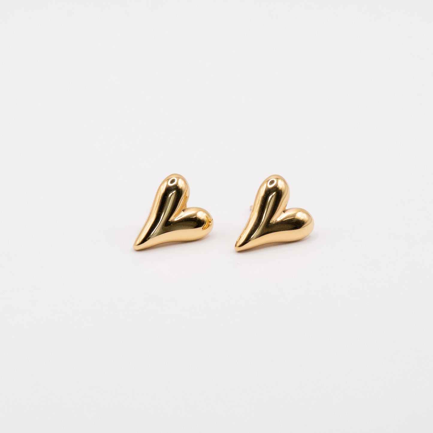 Gold Amour Studs