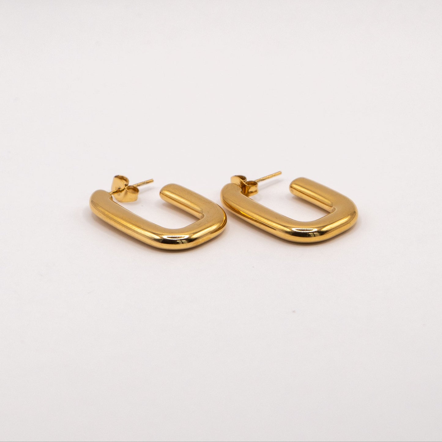 The Aria Gold Hoops