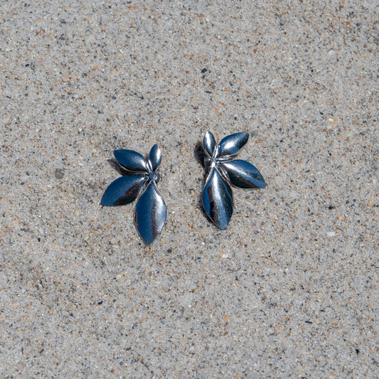 Foglia d’Argento Earrings