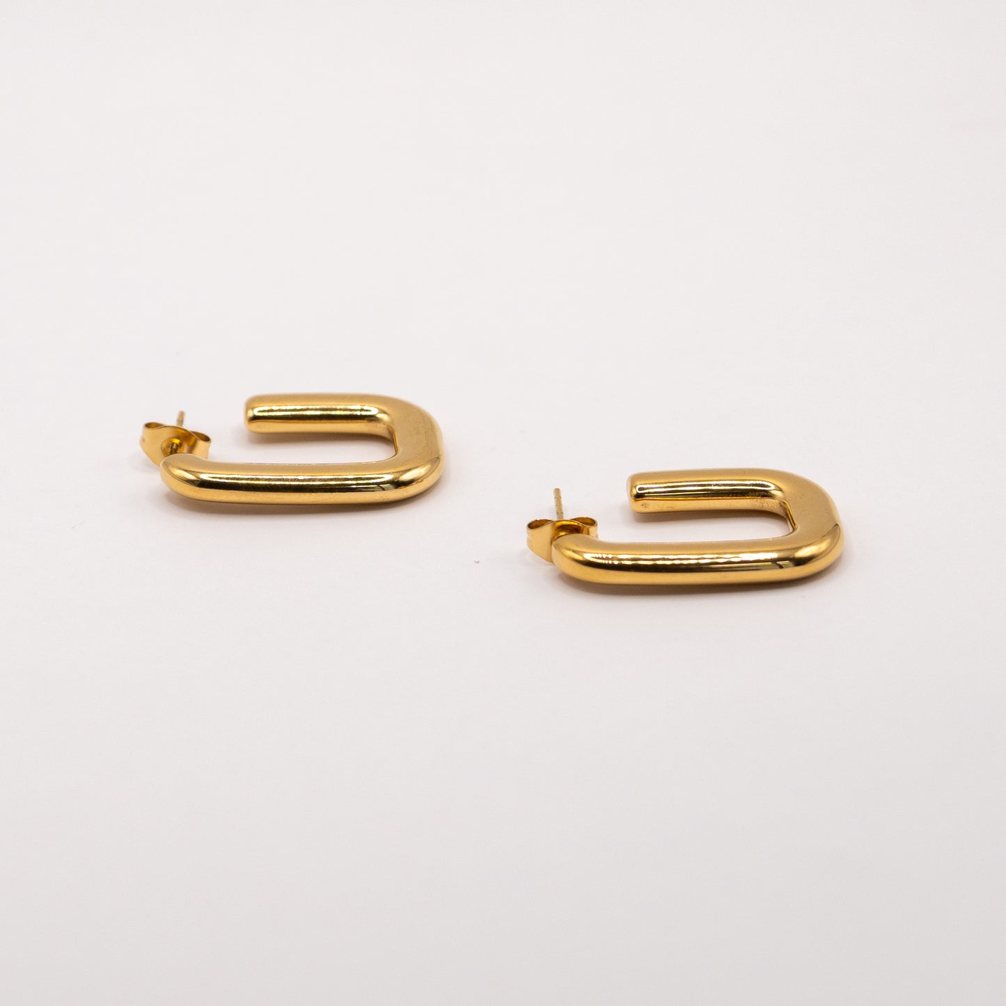 The Aria Gold Hoops